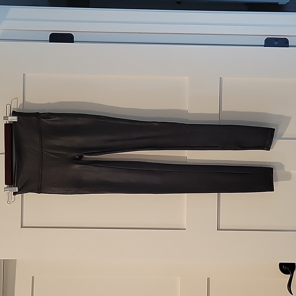 Spanx faux leather leggings